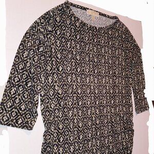 Michael Kors Women's Size Large Long Sleeve Blouse
